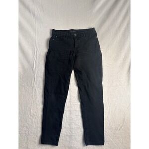 Y2K Jordache Super Skinny Black Pants Women's Size 12 Jeans *